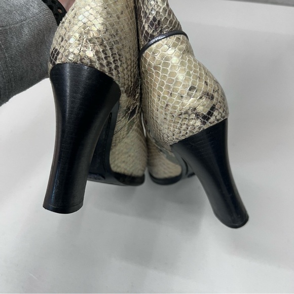 Nike Lab G Series Iridescent Snake Python Print Western Boots Size 8 - Picture 4 of 14